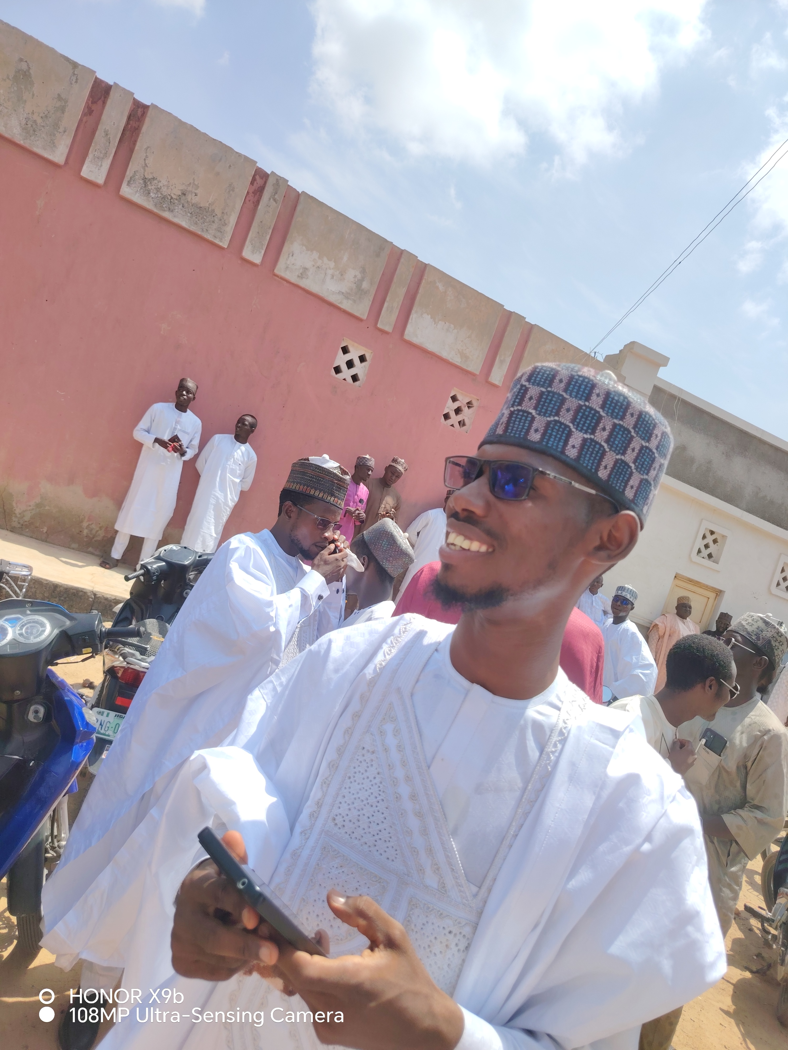 at my friend's wedding